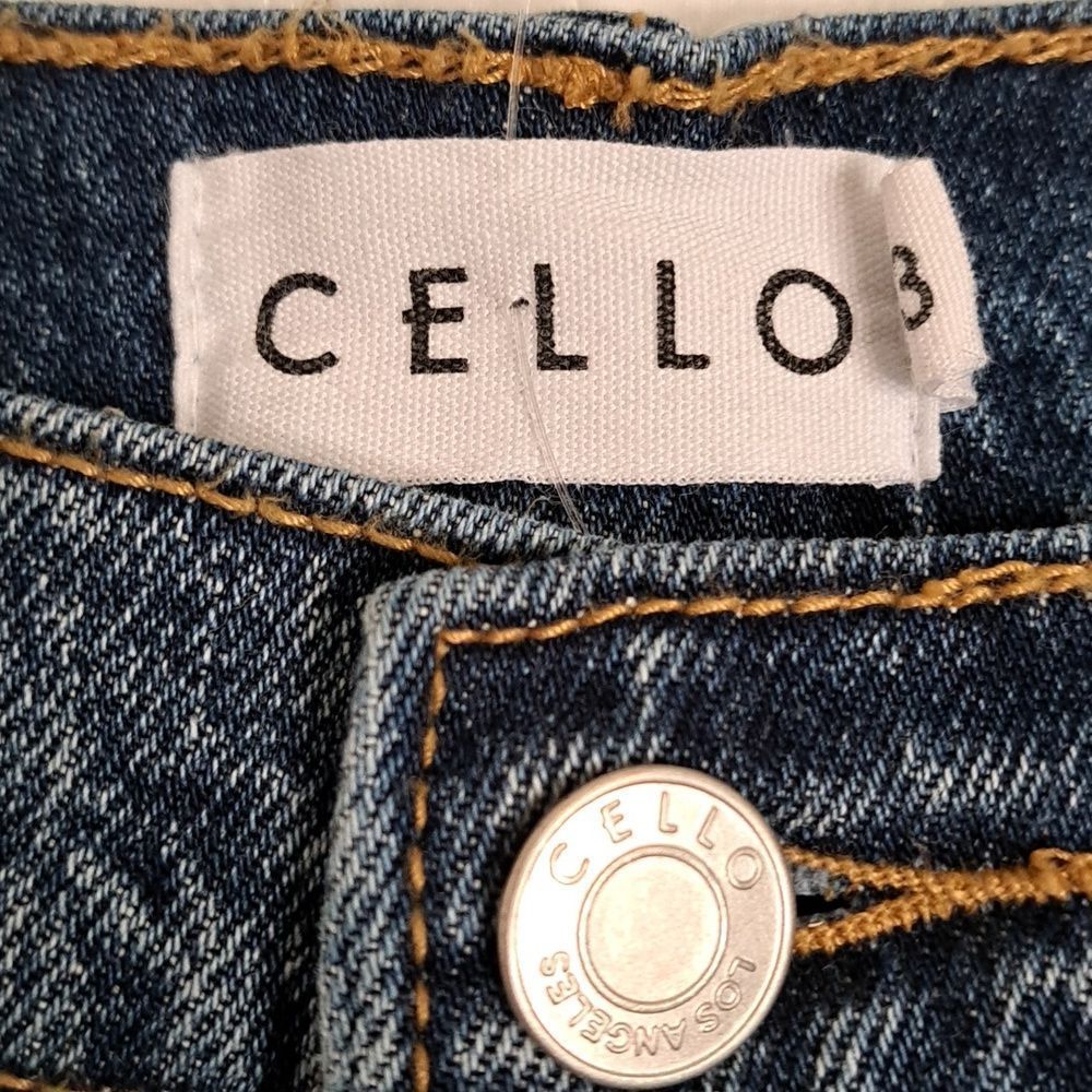 Cello HIGH RISE STRAIGHT LEG PATCHWORK JEANS 13 - Picture 11 of 14